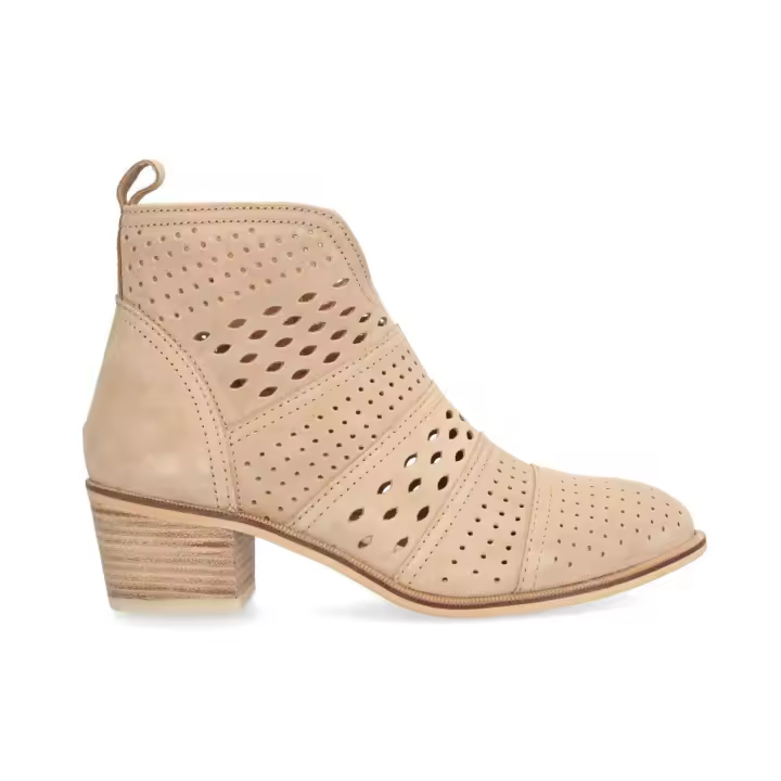 Botines Alpe  para mujer en color beige - 1