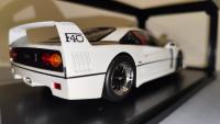 FERRARI F40 1987 SULTÁN DE BRUNÉI BLANCO 1:18 KK-SCALE - details 11