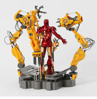 Figura De Acción Iron Man 1:10 ZD Toys Mark3 Tony Stark Armadura De Guerra 18cm Juguete De Colección Para Adolescentes Y Adultos - details 37
