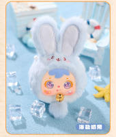 Muñeca De Peluche Samuel Mini Riqueza Conejo Serie Cofre De Muñecos Kawaii Colgante Para Mochila Ornamento De Escritorio Juguete Misterioso Para Regalos - details 8