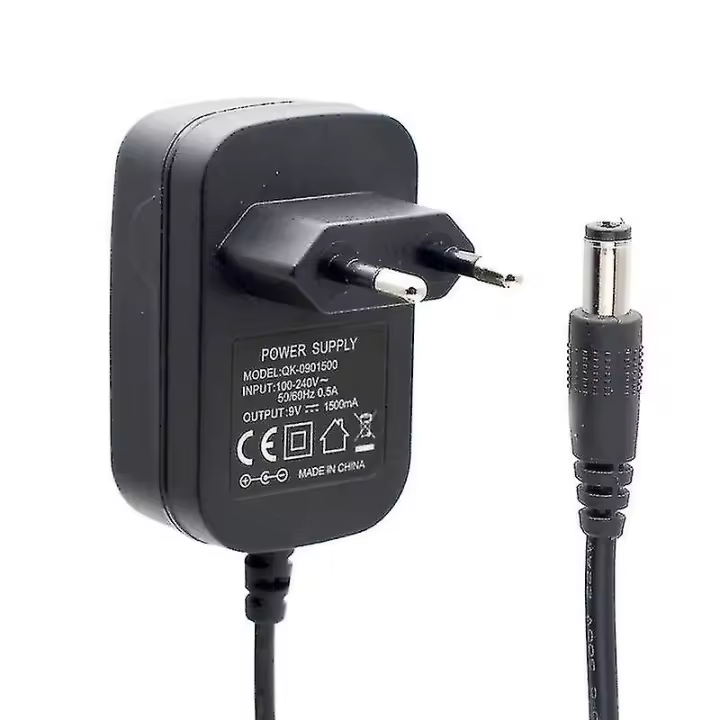 9v Replacement Power Supply Compatible With Kettler Axos Cycle P Upright Exercise Bike - 1