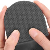 Pegatinas De Suela Para Zapatos Y Zapatillas Antideslizantes Y Anti Usura Silenciosas Adhesivas Fuertes Cortables Con Patrón Gris Y Blanco Para El Pie - details 10