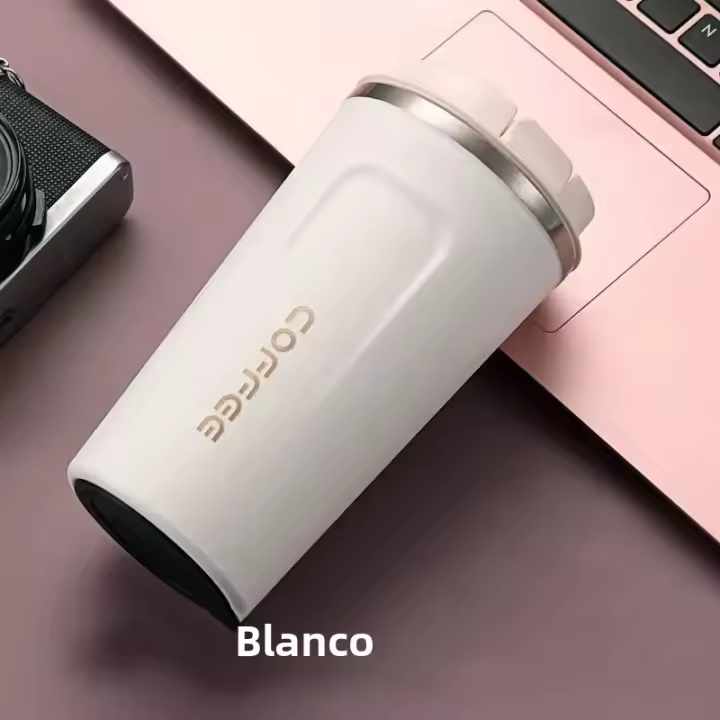 Taza Térmica De Acero Inoxidable 380/510ML Para Café Y Agua Sellproof Viajera Ecológica De Gran Capacidad Con Aislamiento Térmico De 6-12 Horas - 1
