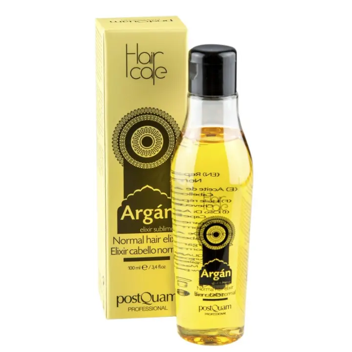 PostQuam - Hair Care Aceite Argan Sublime para Cabellos Normales - Aceite de Argán Fortalecedor de Cabello que Aporta Brillo y Deja el Pelo Suave y Sedoso - Con Aceite de Meadowfoam como Abrillantador y Protector Capilar - 100 ml - 1
