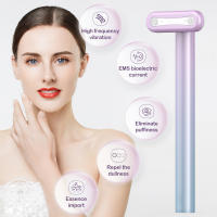 Lámpara Roja De Terapia 4 En 1 EMS Microcorriente Masajeador Facial Rejuvenecimiento De Piel Tensión Del Cuello Anti-Edad Variedad De Colores - details 2