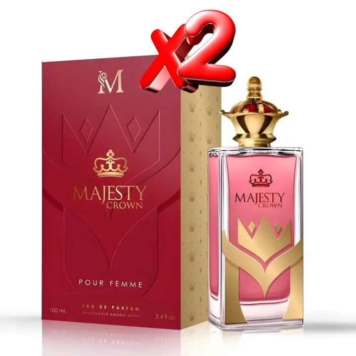 2 UNIDADES Majesty Crown Eau de Parfum pour femme 100ml Montage Brands Fragancia inspirada en otros perfumes Perfume Mujer - 1