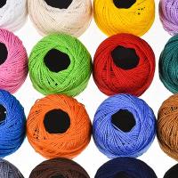 Hilo De Punto De Cruz En 16 Colores Para Bordado Y Costura DIY Hilo De Patch De Tejido a Mano Suministros De Costura Artesanía - details 9