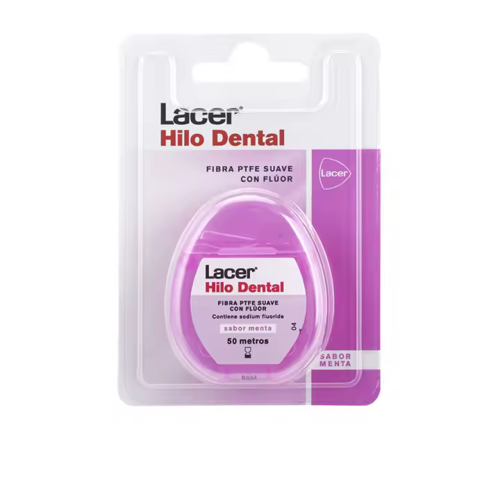 Higiene Lacer HILO DENTAL extra suave sabor menta 50 metros - 1