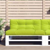 vidaXL Cojín para sofá de palets tela 120x40x12 cm en color Gris/Beige/Negro y más | acolchados duraderos para sofás de jardín terraza exterior - details 7
