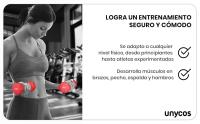 UNYCOS Set 2 Mancuernas Hexagonales 1 - 10kg Pesas de Neopreno, Antideslizantes, Ergonómicas - details 4