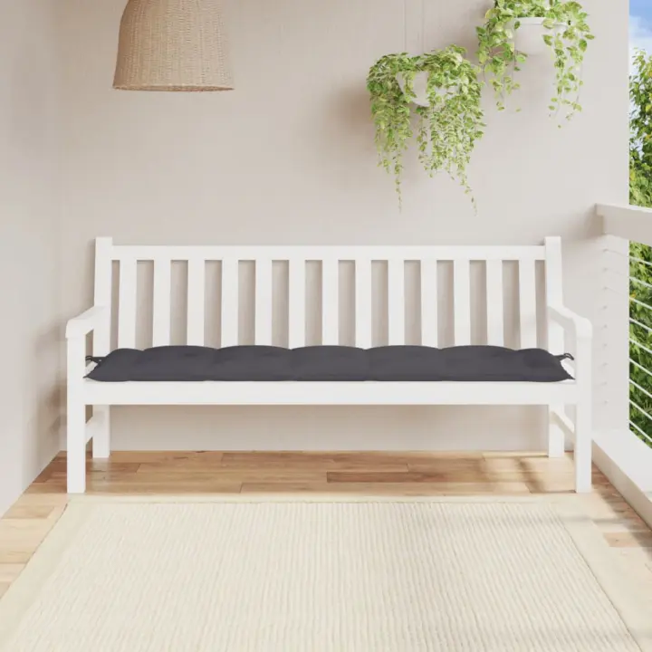 Tela Oxford de lona gris antracita 180x50x7 cm - 1