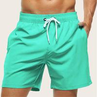 Shorts De Natación Para Hombre Trajes De Baño Deportivos Cortos De Playa Para Surf Y Running Material SPANDEX Y Poliamida - details 2