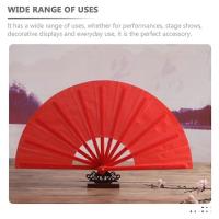 Abanico de Estilo Chino, abanico decorative de mano, abanico de baile de Tai Chi, - details 2