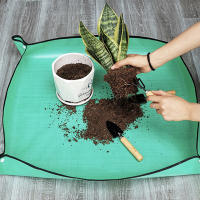 Alfombra De Jardín Para Repotear Plantas Impermeable Manta Transplantable Para Suculentas Interior Portátil Alfombra De Jardinería Para Suelo - details 0