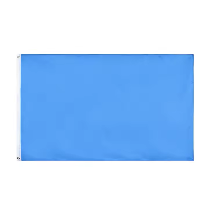 Banderas De Decoración De Color Sólido En Poliéster Tamaño 90x150cm Varias Colores Incluidos Negro Blanco Rojo Azul Verde Morado Naranja Amarillo - 1