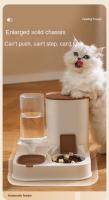 Dispensador De Agua Para Gatos Con Gran Capacidad Y Separación Seco-Húmedo Para Alimentador Automático Contenedor De Alimentos Suministros De Agua - details 10