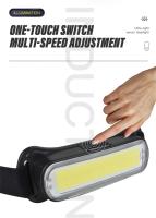 Lámpara De Pesca Super Brillante COB Con Luz De Trabajo Portátil Y Gran Flecha De Fosa Luz De Búsqueda Al Aire Libre Diseño Ligero - details 4