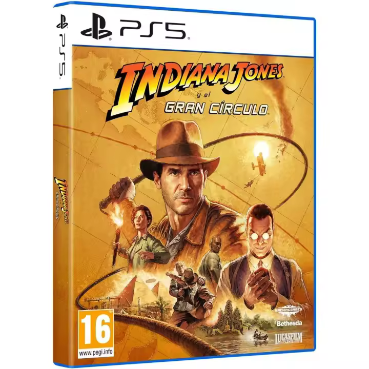 INDIANA JONES Y EL GRAN CIRCULO PS5 Pal España- Juego nuevo original precintado - 1