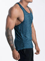 Top De Gimnasio Para Hombres Verano Quick-Dry Elastic Loose Sports Camiseta De Entrenamiento De Gimnasio Running Y Baloncesto - details 15