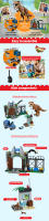 Bloques De Construcción Creativos Dinosaurio Escape Park 2024 Juguete Puzzle Para Niños Modelos De Transporte Alrededor Del Mundo Juguetes Educativos Para Niños De 6 a 12 Años - details 0