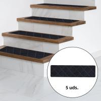 5x Alfombras Antideslizantes Para Escaleras Interior Antideslizantes Para Madera Pasos Para Mascotas Niños Ancianos Alfombras De Piso Interior Reutilizables Protector De Pasos - details 3