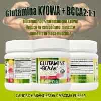 EFNE NUTRICIÓN DEPORTIVA GLUTAMINA KYOWA + BCCA2:1:1 SABOR PIRULETA, FORMATO EN POLVO 500 GR RECUPERADOR PARA DEPORTISTAS, MÁXIMO PUREZA - details 2