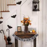 Flores artificiales de otoño con macetas de metal, centros de mesa de otoño, flores de seda artificiales, flores de otoño para interiores, jarrones, arreglos florales, centros de mesa, decoración de chimenea - details 0