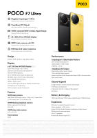 POCO F7 ULTRA,12GB+256GB,PRECIO ANTICIPADO Y REGALO LIMITADO, Flagship Snapdragon® 8 Elite, Batería enorme de 5300 mAh (typ), Pantalla AMOLED Flow 2K de 120 Hz - details 29