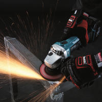 Radial: Miniamoladora LXT® angular a bateria con Limitador de corriente y Sistema anti-restart 18V 115mm. DGA452RME Makita - details 1