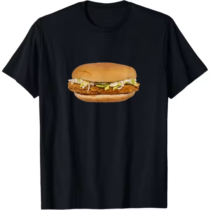Camiseta de Manga Corta, 100% Algodón, Ropa Unisex para Hombres y Mujeres en 5 Tallas, Camiseta Negra, Cuello redondo con estampado. - 1