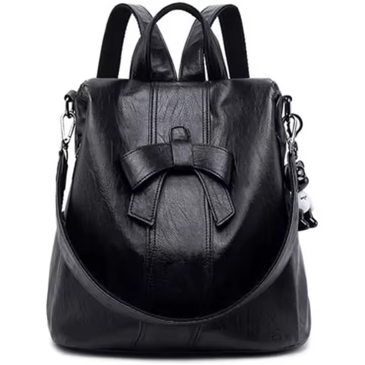 Mujer Bolsos Mochila Casual Bandolera Marca Mediano Antirrobo PU Cuero 1 Piezas - 1