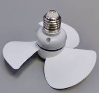 Ventilador De Techo Pequeño Con Luz E27 Y Control Remoto 6.3 Pulgadas Volumen De Aire Grande Y Silencioso Para Habitación - details 6