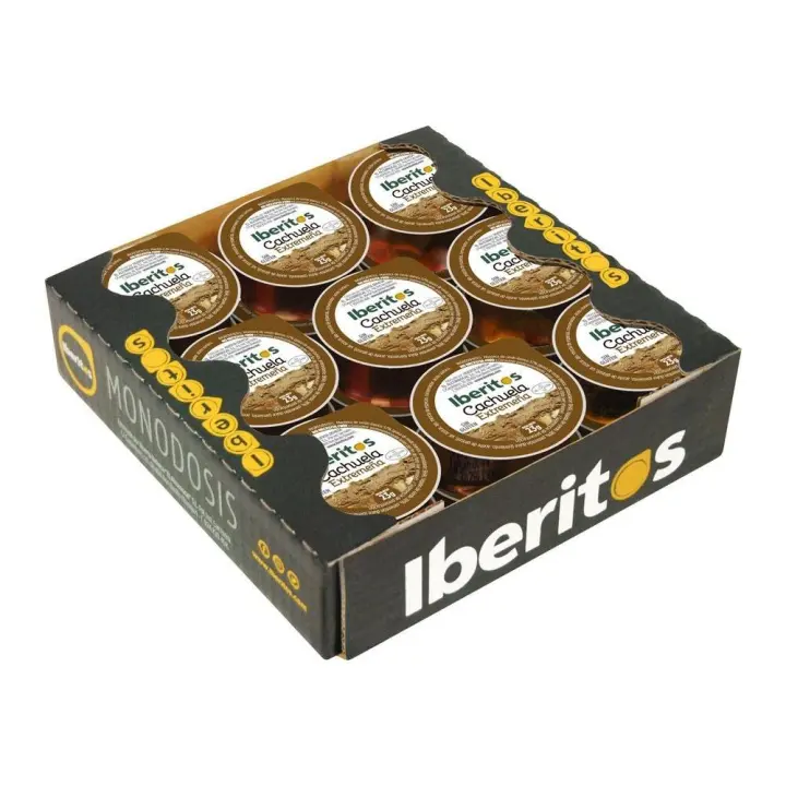 IBERITOS Cachuela extremeña en monodosis de 23grs - Pack 18 uds - 1