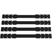 Ociodual 4 Salva Orejas Extensores Elásticos Flexibles Negras para Mascarilla Ajustables Antipresión Ganchos de Silicona Goma - details 2