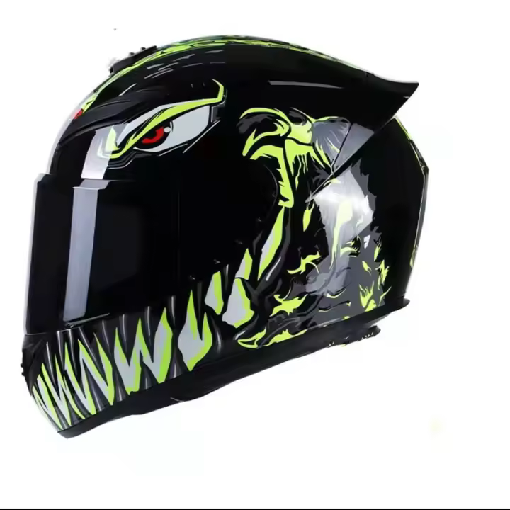 Cascos de motocicleta, cascos integrales para hombres y mujeres, calidez y seguridad en invierno, conductores para todas las estaciones, motocicletas eléctricas, cascos integrales - 1