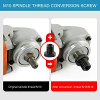 Adaptador De Hilo Para Amoladora Angulada M10 a M14 M16 Conector De Rosca Adaptador De Arborescencia Herramienta De Pulido - details 5