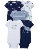 Ropa para niños, novedad de verano, mono triangular de manga corta para bebés, ropa para gatear, mono de bebé de cinco piezas - details 11
