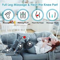 Masajeador De Piernas Con Presión De Aire Para Relajación Muscular Y Drains Líquidos 360° Promueve La Circulación Sanguínea - details 24