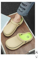 Sandalias Para Hombre Impermeables Antideslizantes Y Resistente Al Aceite Zapatos De Cocina Cómodos Clogs Para Jardín Adecuados Para Trabajar Al Aire Libre Pesca - details 8