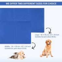 Alfombra Refrescante para Perros, 50 x 65 cm, 50 x 90 cm, Alfombra Refrescante Gatos, Calchoneta Refrescante para Mascotas, Impermeable, almohadilla de refrigeración lavable de verano para perros - details 5