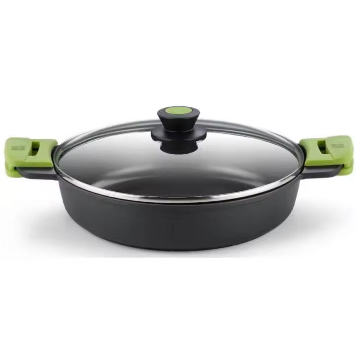 CAZUELA BAJA BRA PRIOR 28CM TAPA CRISTAL (A400528) - 1