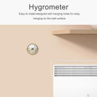 Termómetro Y Higrómetro Digital Mini Puntero Estación Climática Para Interior Medidor De Temperatura Y Humedad Con Indicador Analógico - details 1