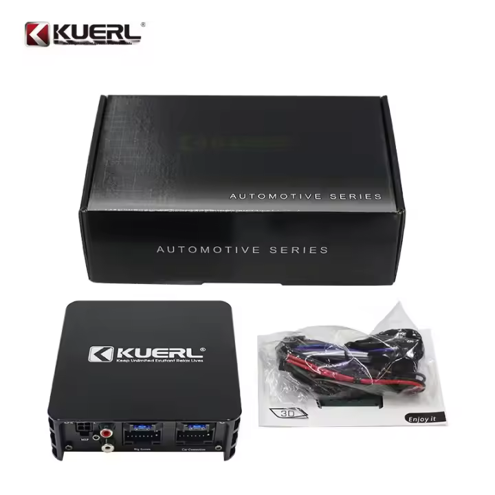 Amplificador De Potencia 6 Canales Para Sistema Android De Coche Con DSP Digital Signal Processing Amplificador Inteligente De Audio Para Coche Negro - 1