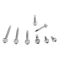 Tornillos Autoencajados De Cabeza Hexagonal DIN7504K De Acero Inoxidable 316/410 M4.2 M4.8 M5.5 M6.3 Con Anillo Para Mecánica Automotriz Energía Solar Eólica Muebles Construcción - details 5