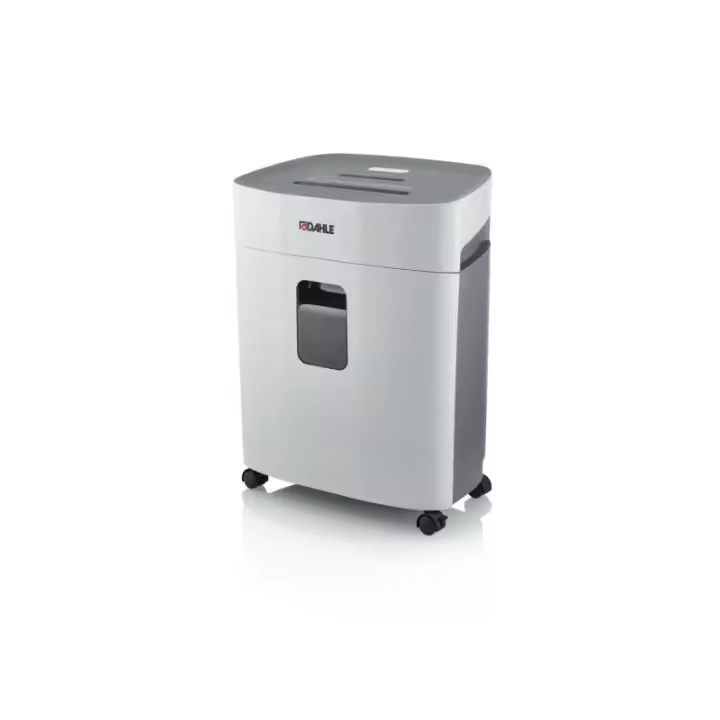 Dahle Papersafe 260 Destructora de Papel Manual 25l con Ruedas - Corte en Partículas - Apta para Papel, Tarjetas, Cd´s - Compacta y Fácil de Usar - 1