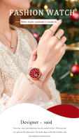 Reloj De Cuarzo Para Mujer POshi Marca Lujosa Con Fecha Y Manos Luminosas Acero Inoxidable Resistente Al Agua Reloj De Moda Para Mujer - details 0