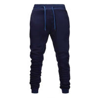 2023 Pantalones De Correr Para Hombre Pantalones Deportivos Casuales Fitness Estilo Delgado Azul Oscuro Con Bolsillos Cierre Con Cordón - details 12