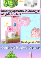 Bloques De Construcción Magnéticos Para Niños Castillo De Princesa Jardín STEM Montessori Sensory Juguetes Educativos Para Bebés Y Niños - details 3