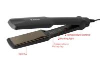 Kemei Chapinha Profesional Para Cabello Alisador Y Rizador De Cabello Herramientas De Estilo Con Control De Temperatura Ionic Flat Iron - details 2