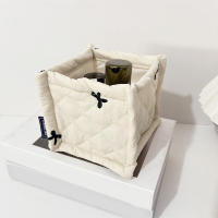 Cesta De Almacenamiento Para Pañales Bebé Coreana Acolchada Multifuncional De Gran Capacidad Caja Organizadora De Ropa Para Cuna - details 2